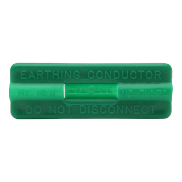 PDL Distribution Equipment Accessories, Earthing Clamp Conductor Tag, Green
