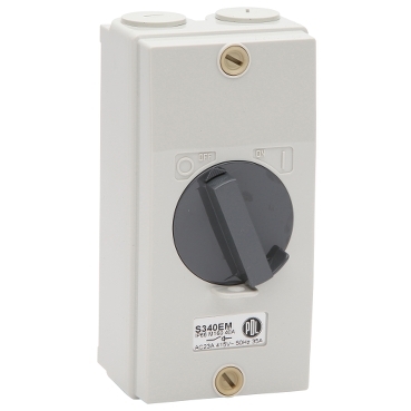 1-Way Enclosed Main Switch; 40A, 415VAC, 50 Hz, 3P