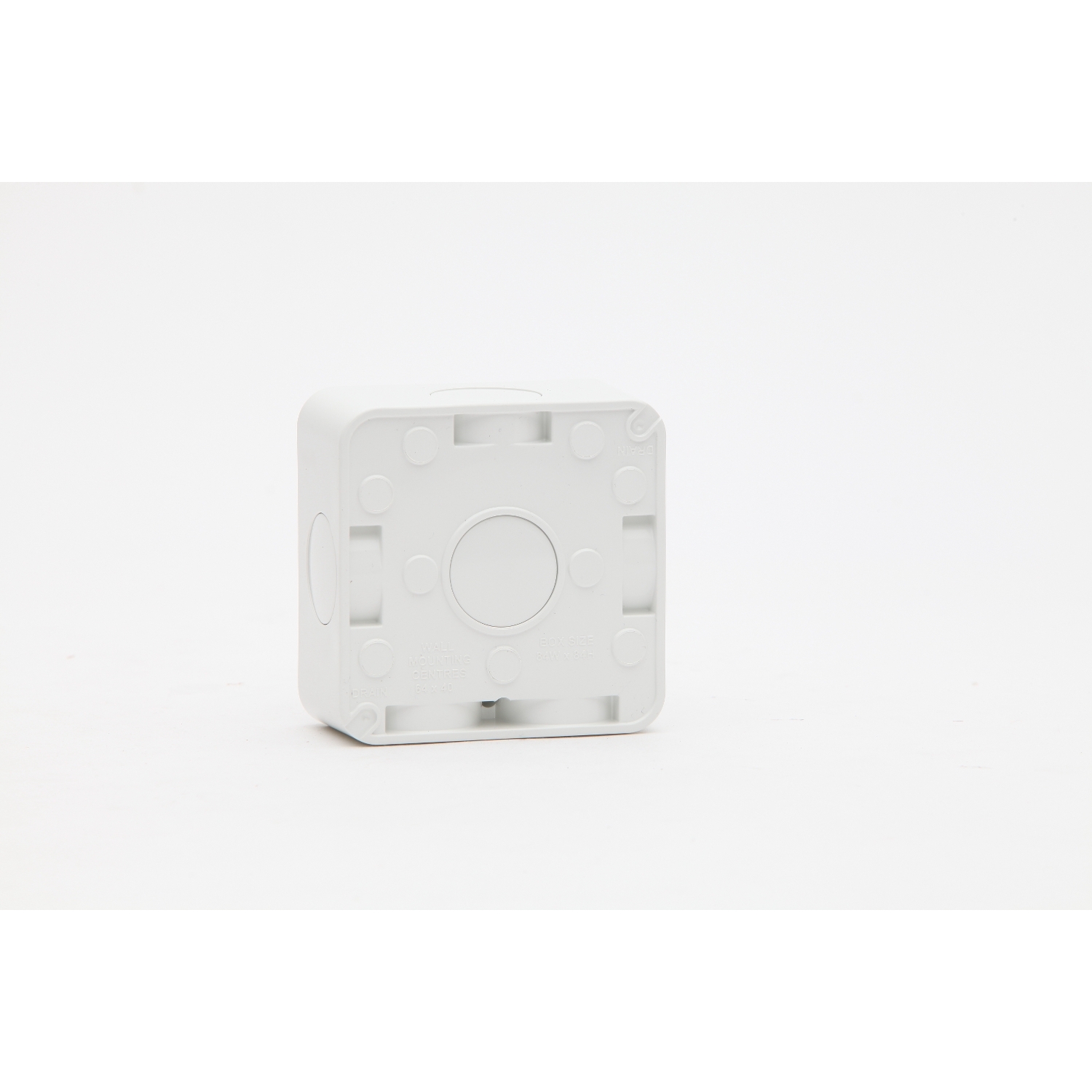 PDL WP Series - Enclosure Surface Mount 2-Gang 38mm Deep - Grey