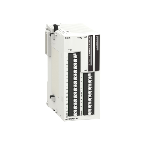 Tm2dmm24drf Discrete I O Module Modicon M238 Logic Controller 16 Inputs 24 V Dc 8 Output Relay Terminal Block Schneider Electric Global