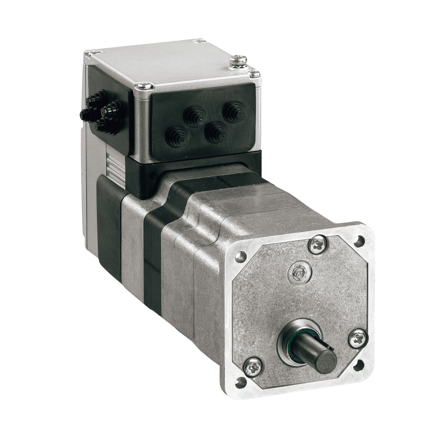brushless DC motor, Lexium ILA ILE ILS, 24 to 48V, EtherNet IP interface, industrial connector, 174mm, 54:1