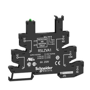 RSL slim interface relays Screw connector socket