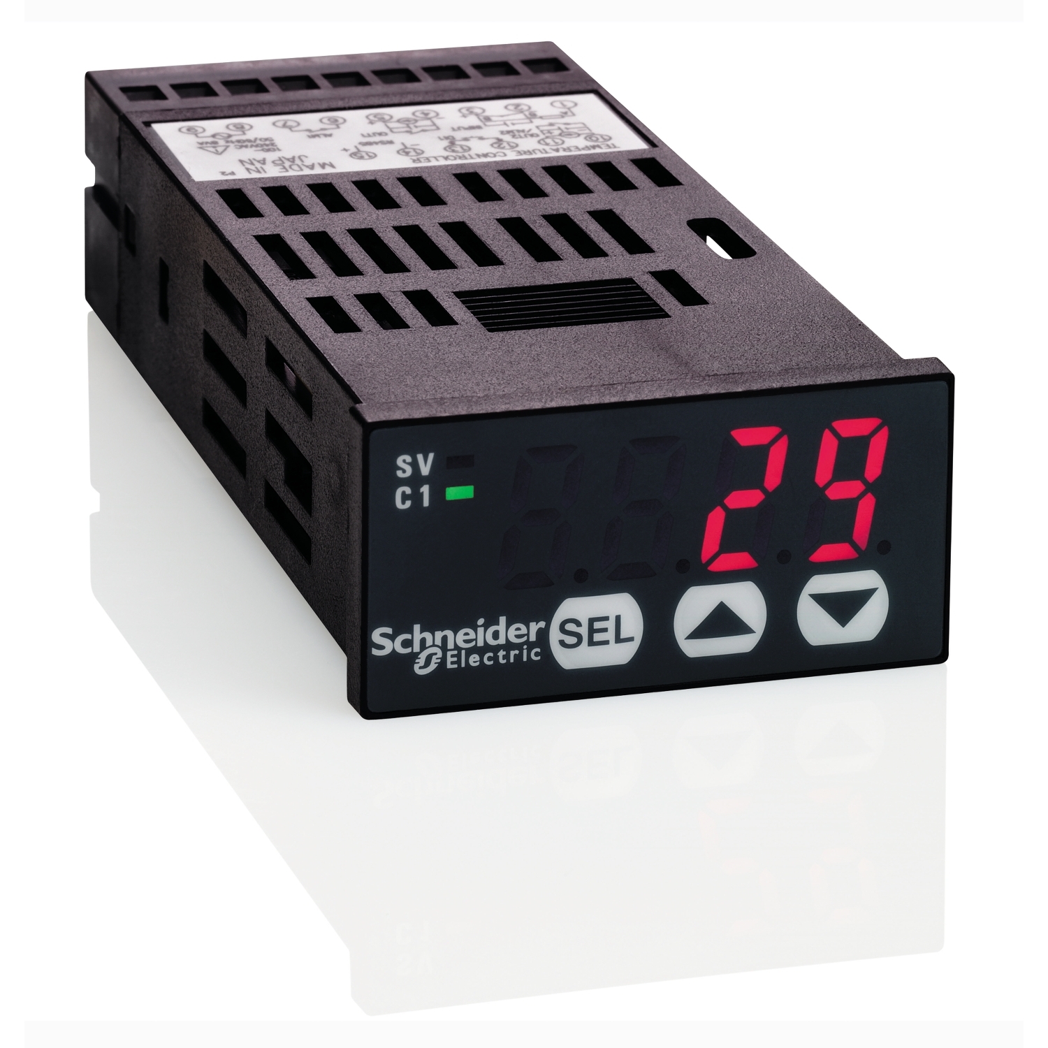 temperaturni relej REG - 24 x 48 mm - 100..240 V AC - 1 relej C/O