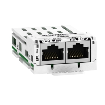 Altivar frekvenciaváltó kiegészítő, Kommunikációs modul, Ethernet POWERLINK, 2xRJ45, ATV320-340-600-