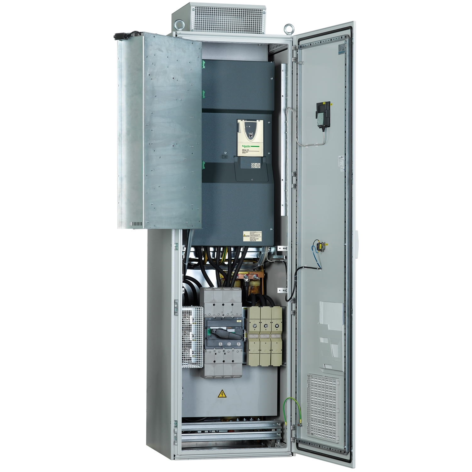 ATV61EXC2D90N4 - enclosed variable speed drive ATV61 Plus - 90 kW ...