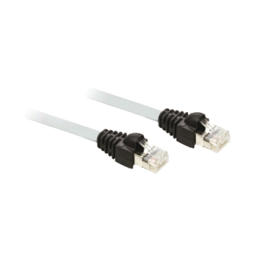 Kábel, Ethernet, Cat 5E, 2 x RJ45, megerősített, 1m