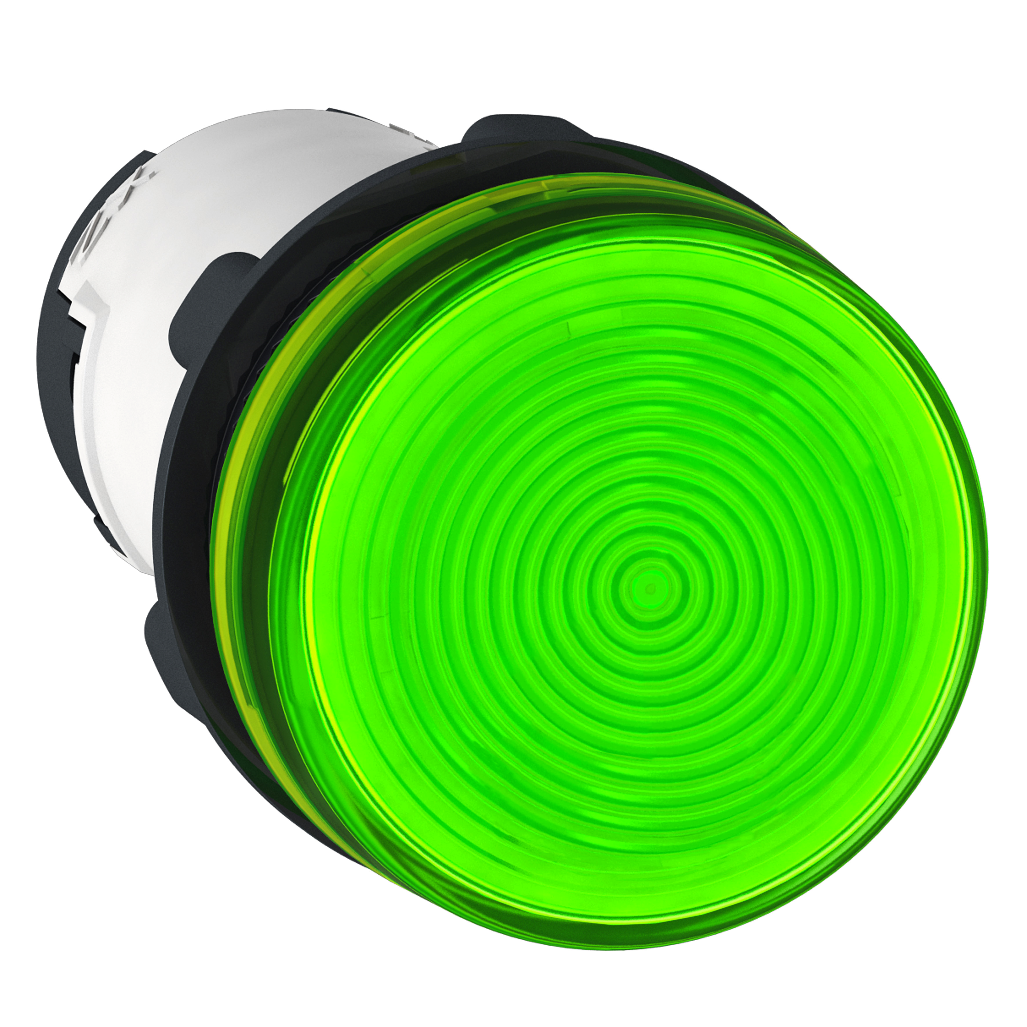SCHNEIDER ELECTRIC Piloto luminoso plástico monolítico Verde sin lámpara