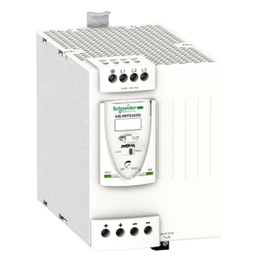 Phaseo ABL7 ABL8, Regulated Switch Power Supply, 3 Phase, 380..500V AC, 24V, 20A