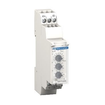Voltage control relay, over or under voltage, 65 to 260 VAC/DC 