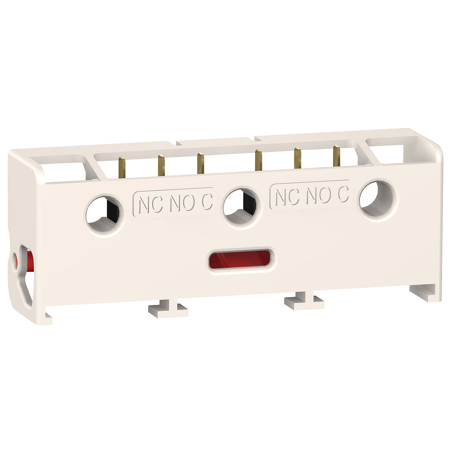 Auxiliary contact block, TeSys DF, 2NC, 5A, disconnector, signalling contact, instantaneous
