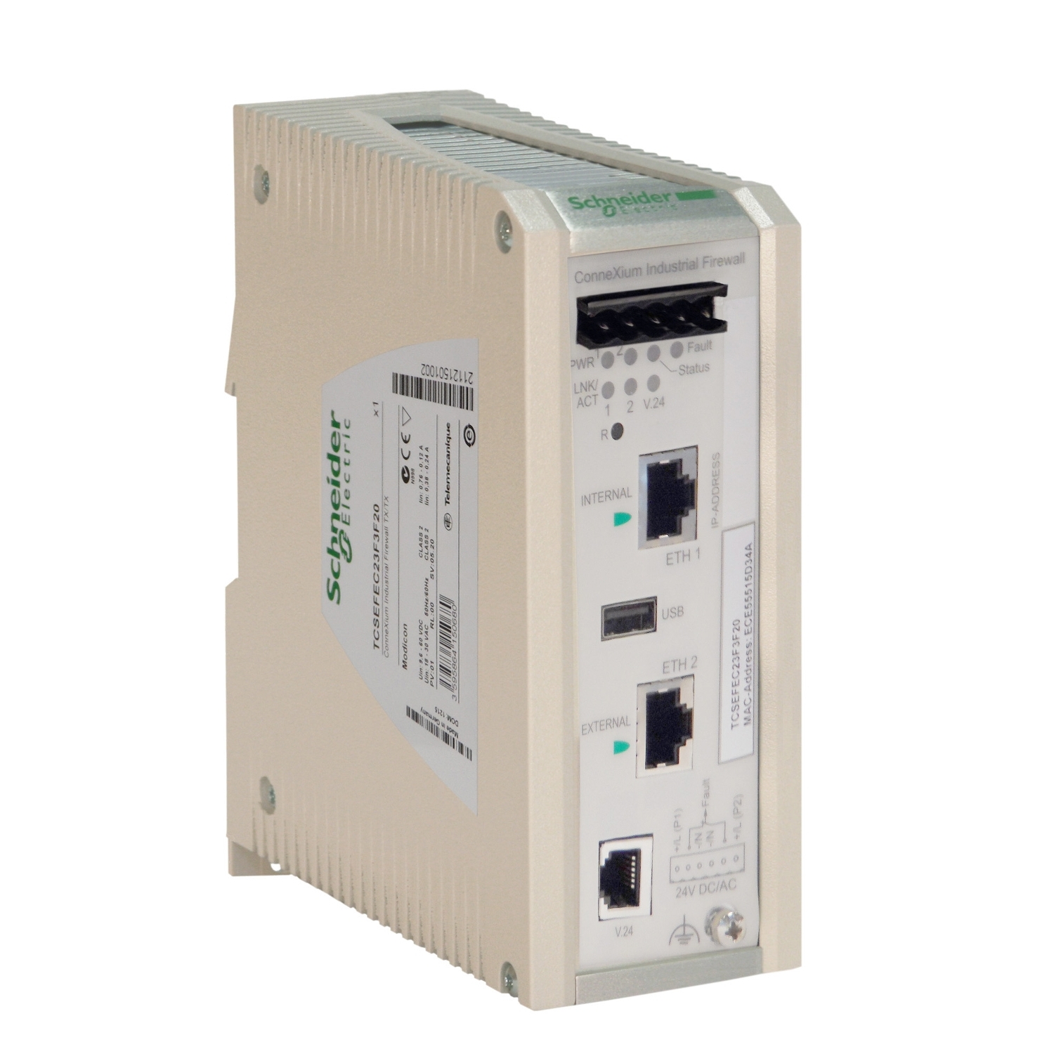 TCSEFEC23F3F20 - ConneXium Industrial Ethernet Firewall - 2 TX copper ...