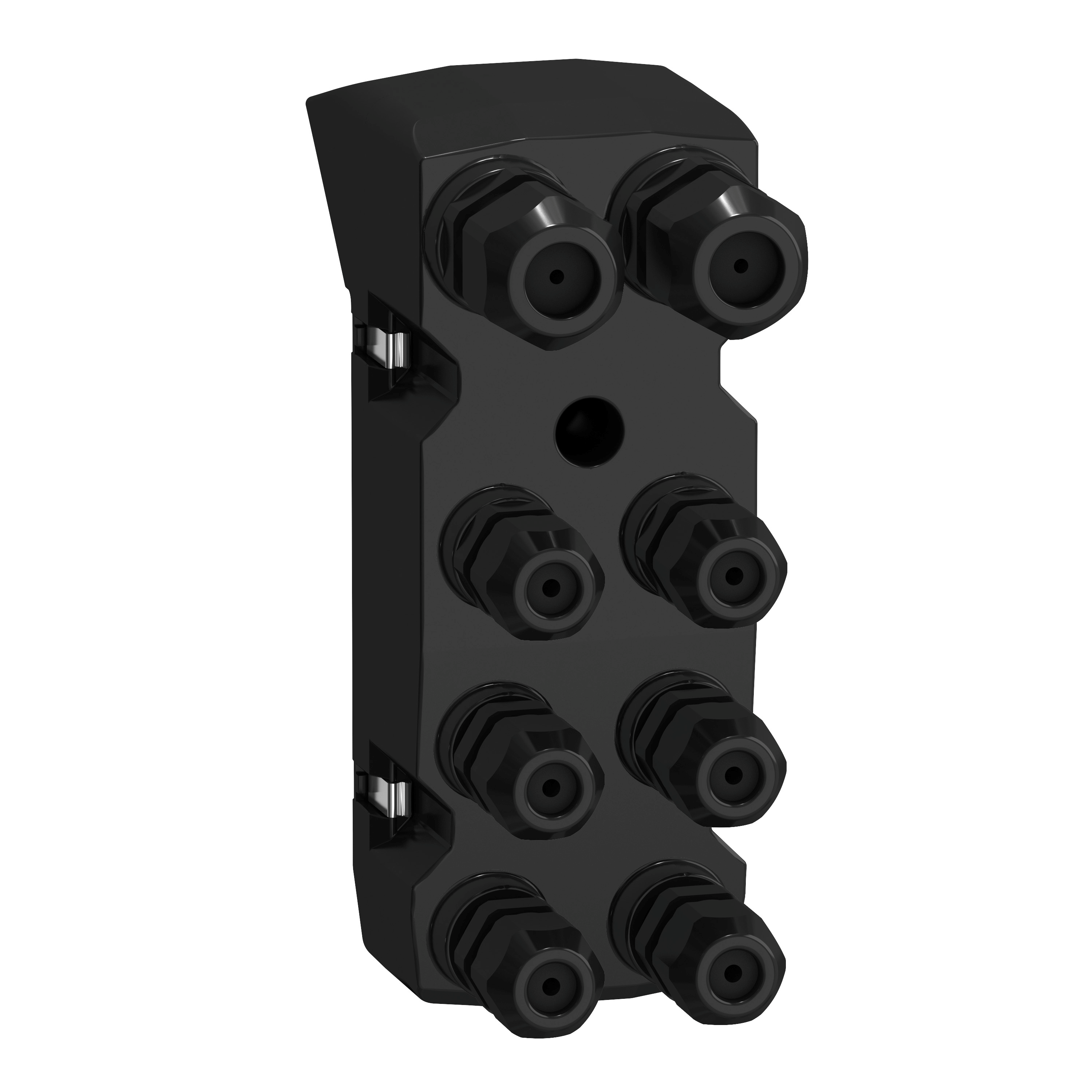 Connector module, Lexium 32i, connection with terminals, EtherCAT, 4DI sink/source, 2DO, STO