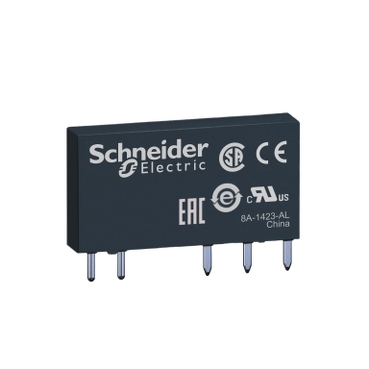 Zelio Relay Slim Interface Plug-in, RSL, 1 C/O Standard, 60VDC, 6A