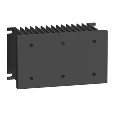 SSP kiegészítő, hűtőborda SSP szilárdtest reléhez, panelre csavarozható, 1425cm2, 3db SSP1 / 1db SSP