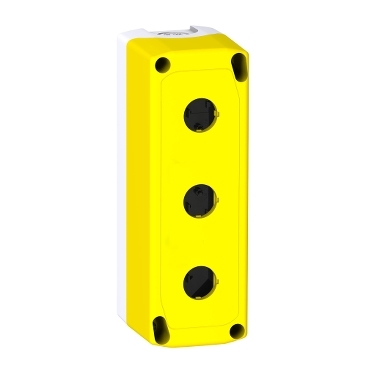 üres tokozat XALF -tokozathoz - 3 kivágás - Ø 22 mm XALFK03