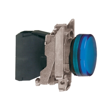 kerek jelzőlámpa Ø 22 - IP65 - kék - LED - 230..240 V - ATEX XB4BVM6EX