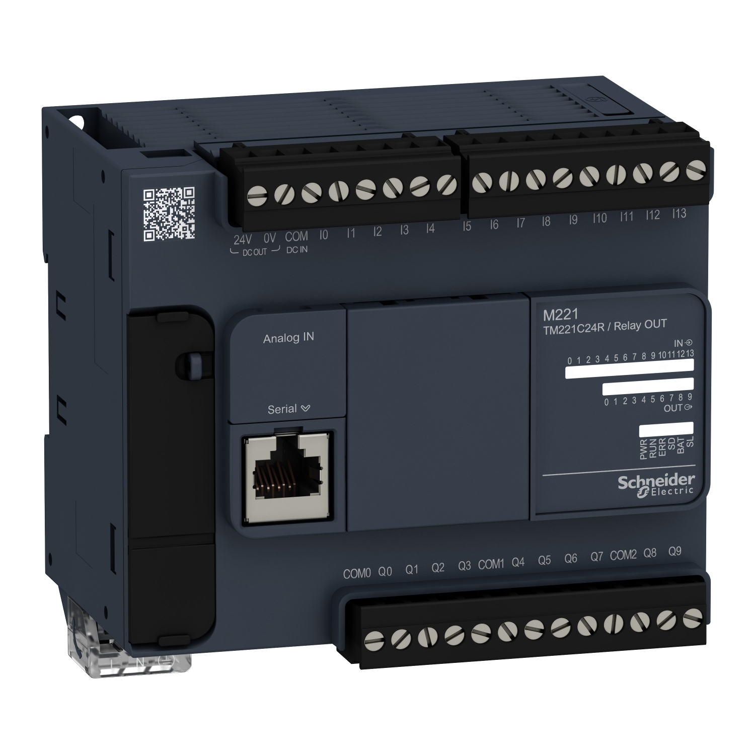 Logic controller, Modicon M221, 24 IO relay