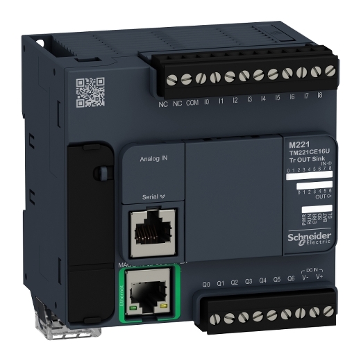 Tm221ce16u Logic Controller Modicon M221 16io Tr Npn Ethernet Schneider Electric Global