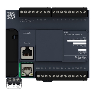 CONTROLLER M221-24IO Relay Ethernet Comp