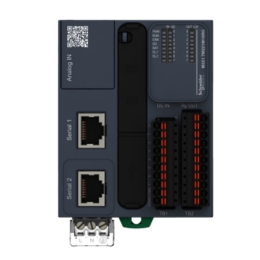 CONTROLLER M221-16IO Relay Spring Modula