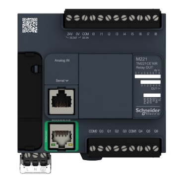 CONTROLLER M221-16IO Relay Ethernet