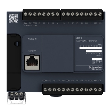 CONTROLLER M221-24IO Relay Compact