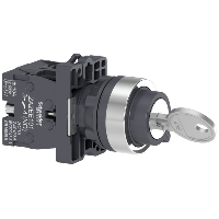  XA2EG03 XA2EG03 SELEKTOR SA KLJUCEM, 3 POSITION,2NO  