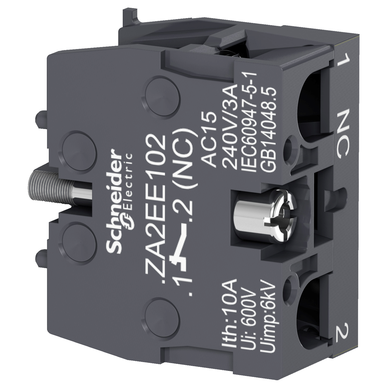 SCHNEIDER ELECTRIC BLOQUE DE CONTACTOS 1NC XA2