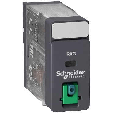 Harmony RXG Interfész relé, 1CO, 10A, 24VDC, tesztgomb RXG11BD