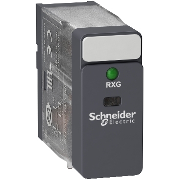 Harmony RXG Interfész relé, 1CO, 10A, 230VAC, LED RXG13P7