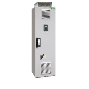 Altivar Process ATV680 frekvenciaváltó, THDi<5%, 110kW, 3f, 400VAC, IP23, szekrényes, vonali- és motorfojtóval ATV680C11Q4X1