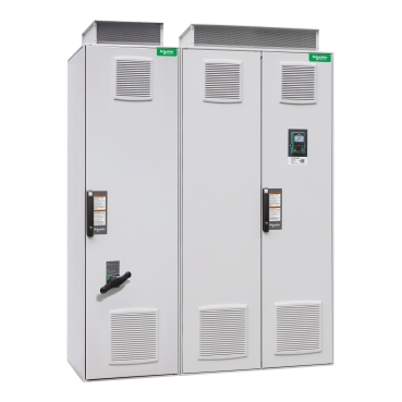 Altivar Process ATV680 frekvenciaváltó, THDI<5%, 450kW, 3f, 400VAC, IP23, szekrényes, vonali- és motorfojtóval ATV680C45Q4X1