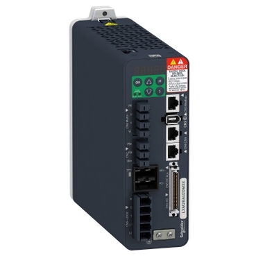 Lexium 28 szervohajtás, 2000 W, 1/3f, 230 VAC, 1x Modbus, 2x CANopen/CANmotion LXM28AU20M3X