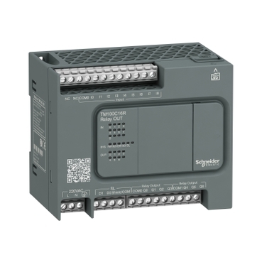 Modicon Easy M100 Schneider Electric Controladores lógicos - Máquinas simples até 40 I/O