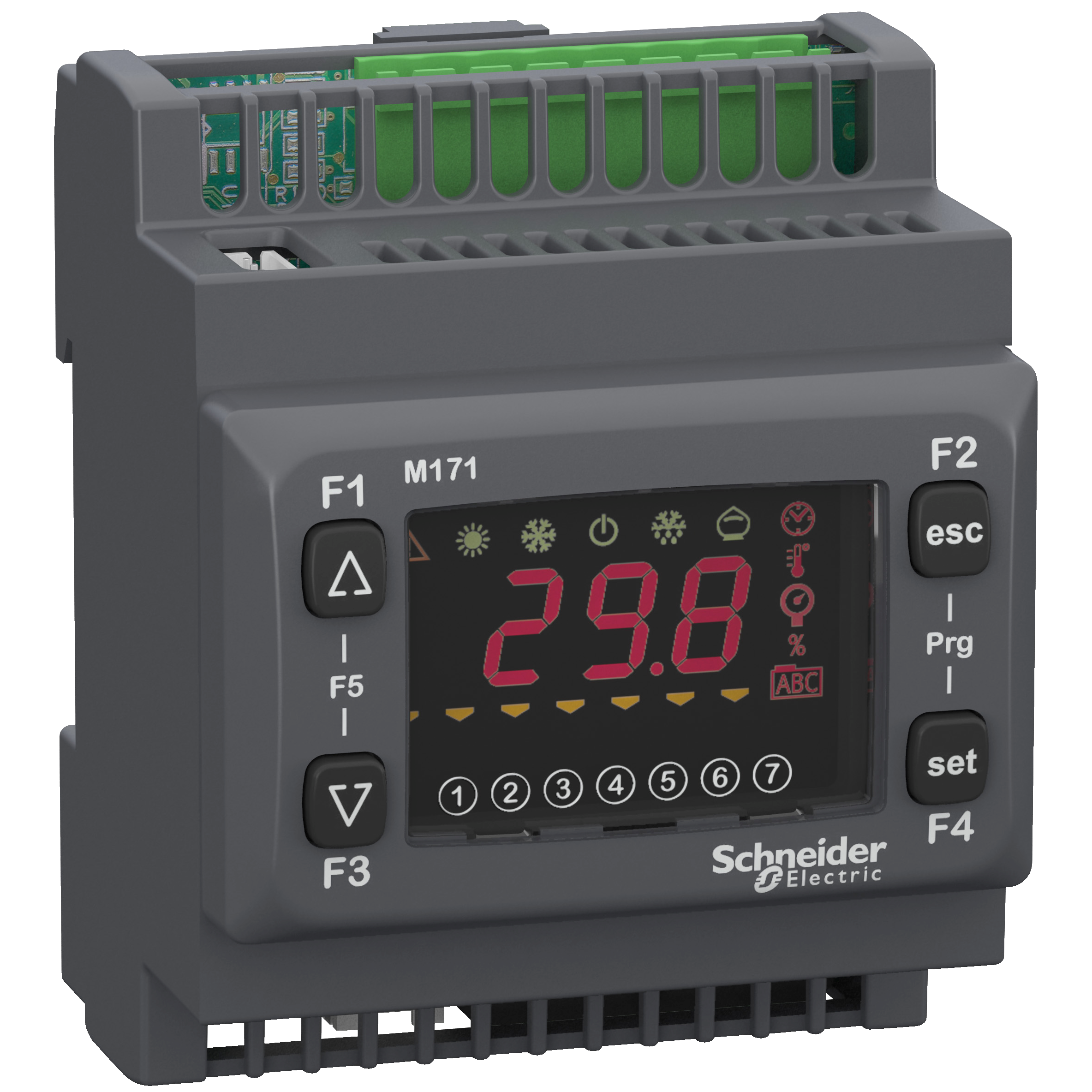 SCHNEIDER ELECTRIC M171 - Controlador Optimized con display de 22 I/O