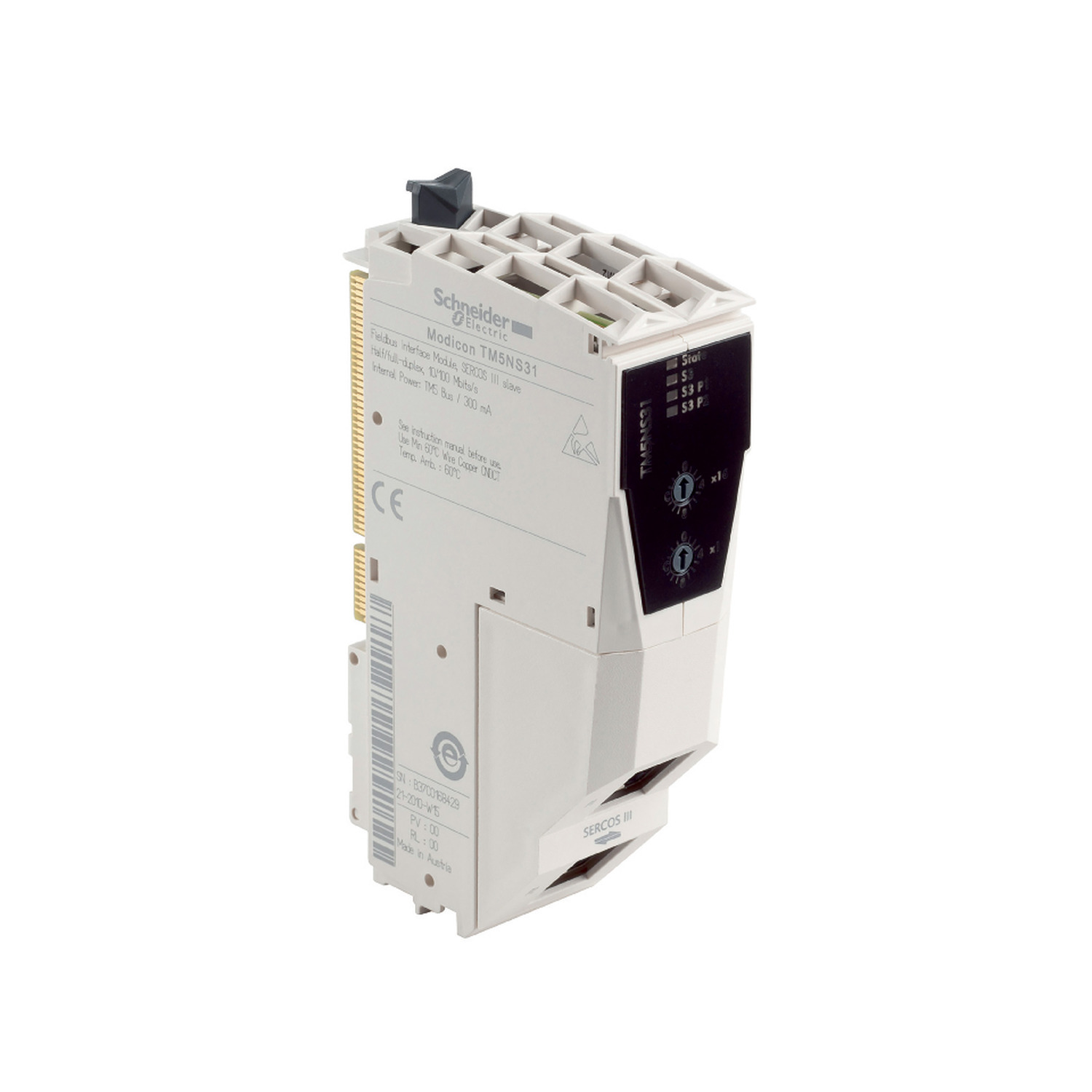 Tm5ns31 Sercos Iii Communication Module Modicon Tm5 Field Bus Interface Schneider Electric Global