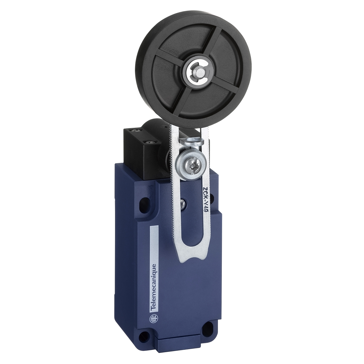 limit switch XCKS - elastomer roller lever &Oslash;50 mm - 1NC+1NO - snap - Pg13