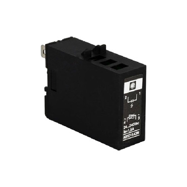 Modicon ABE7 relé, SSR, kimeneti, tekercs 24 VDC, kimenet 24 VDC, 2 A, 5mm ABS7SC1B