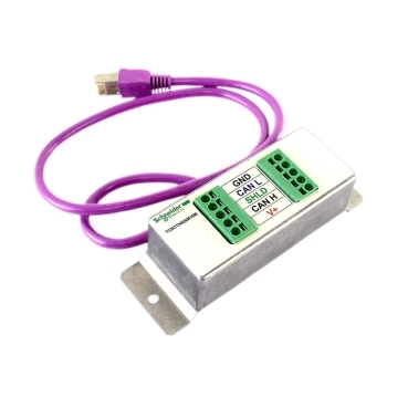 CANopen adapter, 2x sorkapcsos csatlakozó CANopen Daisy Chain csatlakozáshoz TCSCTN026M16M