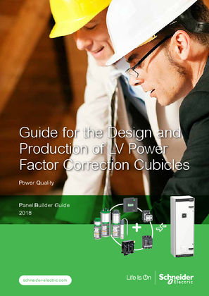 Guide for the Design and Production of LV Power Factor Correction Cubicles - Panel Builder Guide - 2015