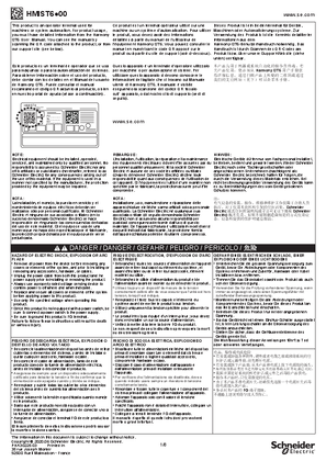 HMIST6.00 Harmony ST6, Instruction Sheet