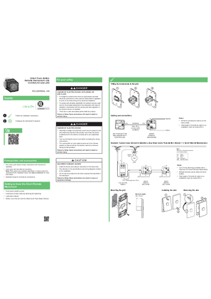 PDL Iconic- Smart Push-Button Remote Mechanism-Instruction Sheet