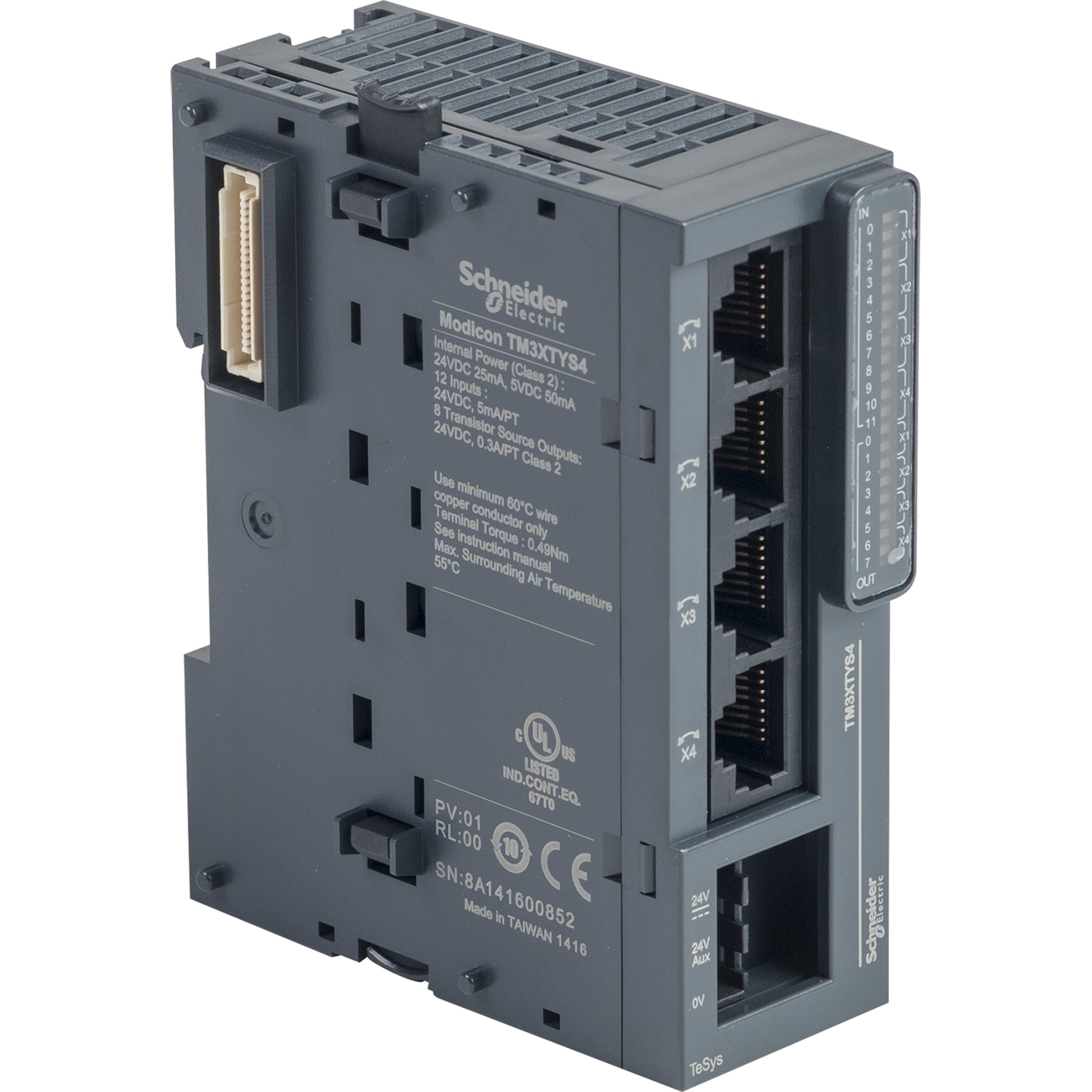 TM3 MOD DEPART-MOT 4xRJ45
