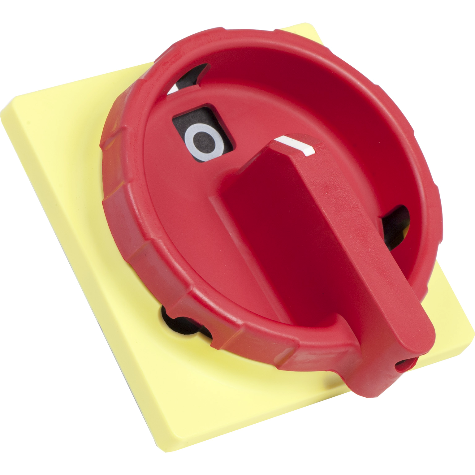 TeSys VARIO / Mini VARIO - front and red rotary handle - 1 to 3 padlocking