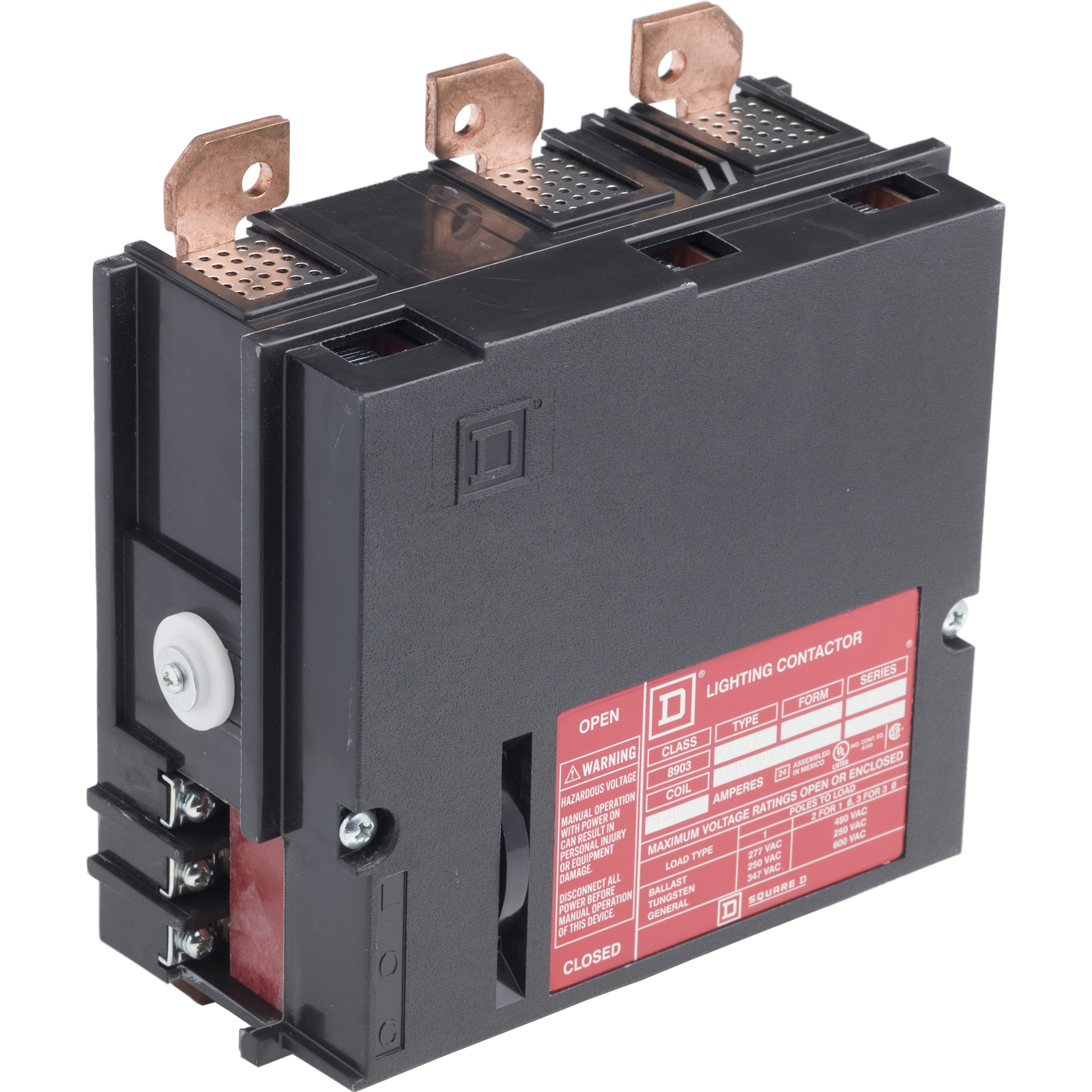 Product image for SQD 8903PBQ11V08 LIGHTING CONTACTOR