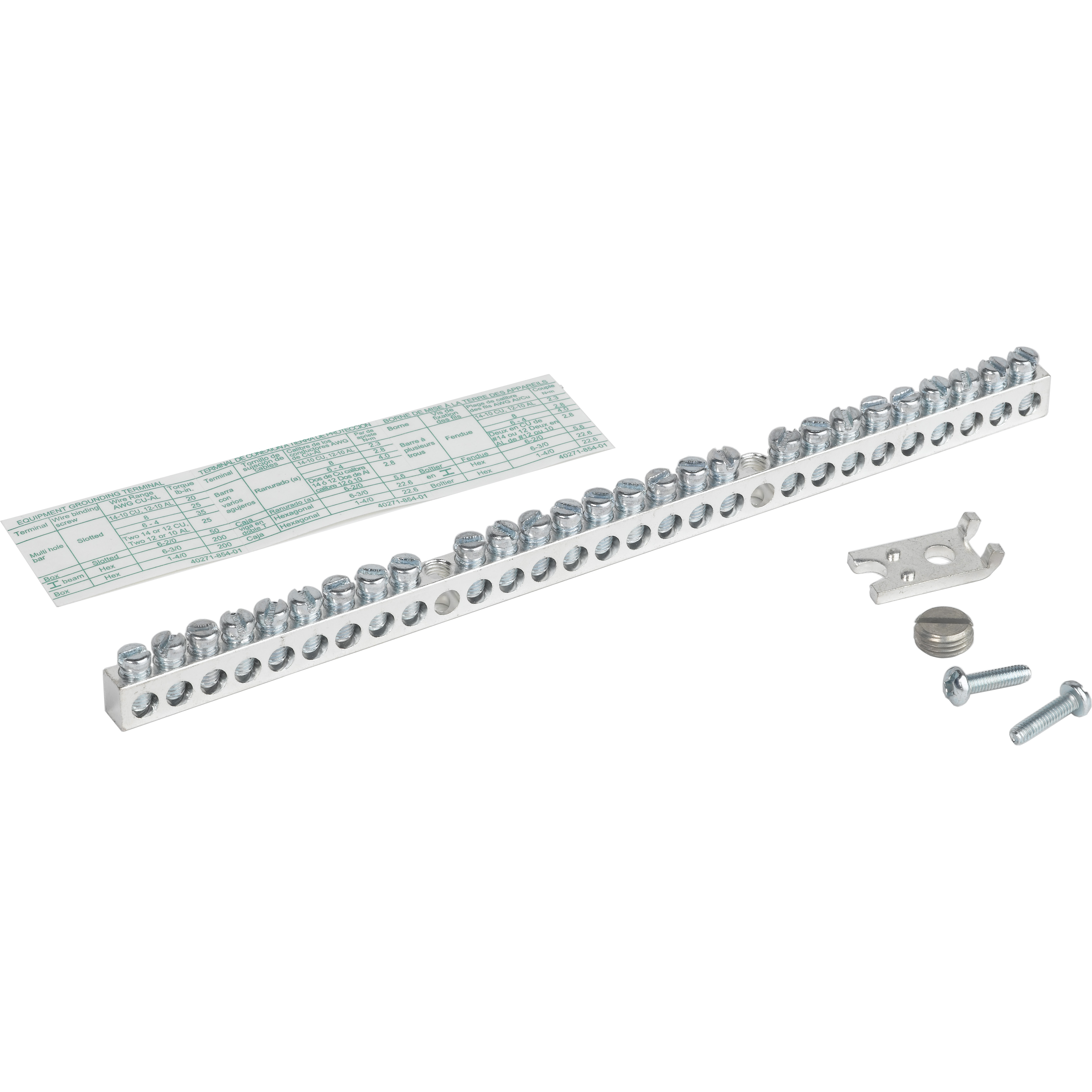 SQUARE D PK27GTACU PANELBOARD GROUND BAR KIT Gordon Electric Supply