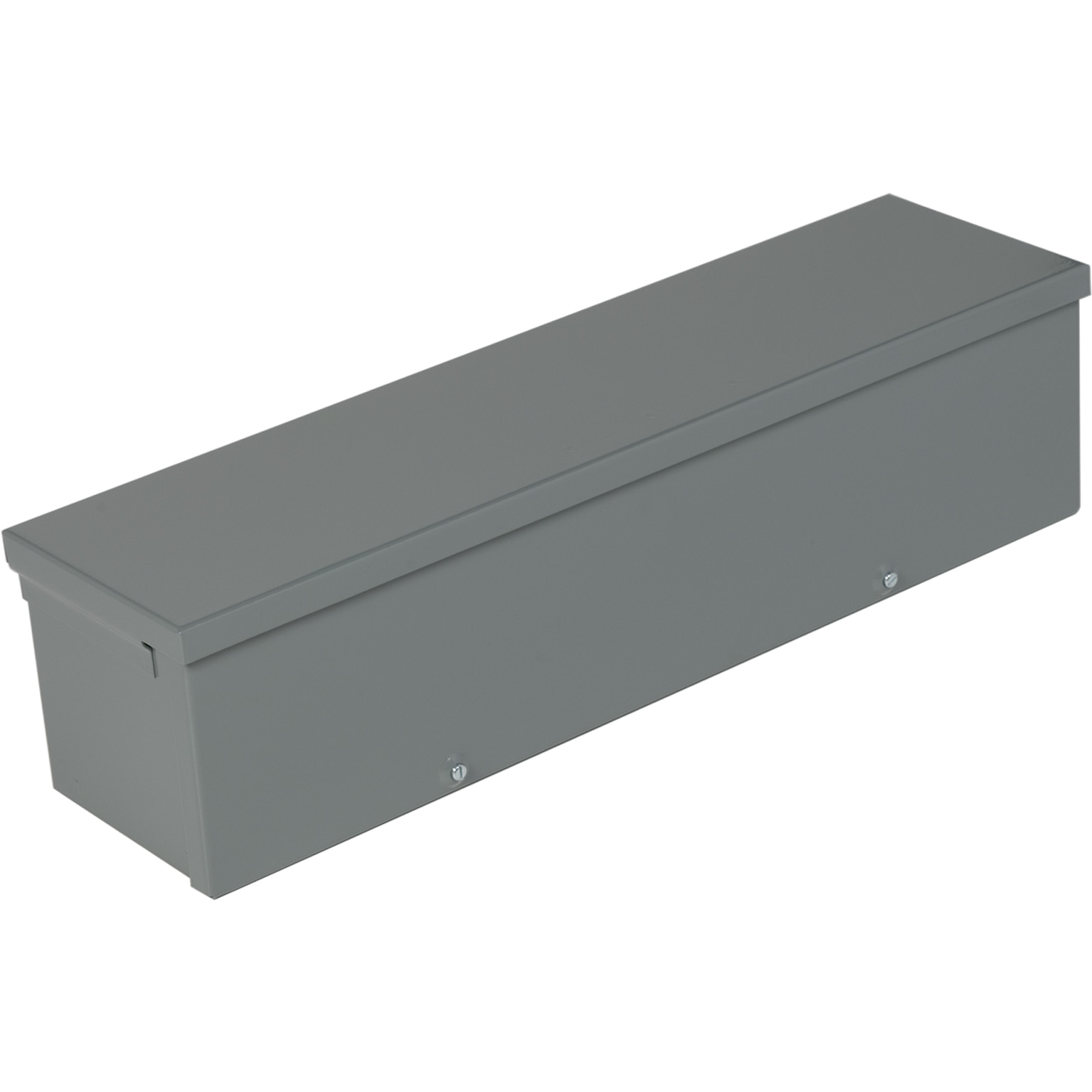 Wireway, Square-Duct, raintight trough, 6 inch by 6 inch, 2 feet long, NEMA 3R