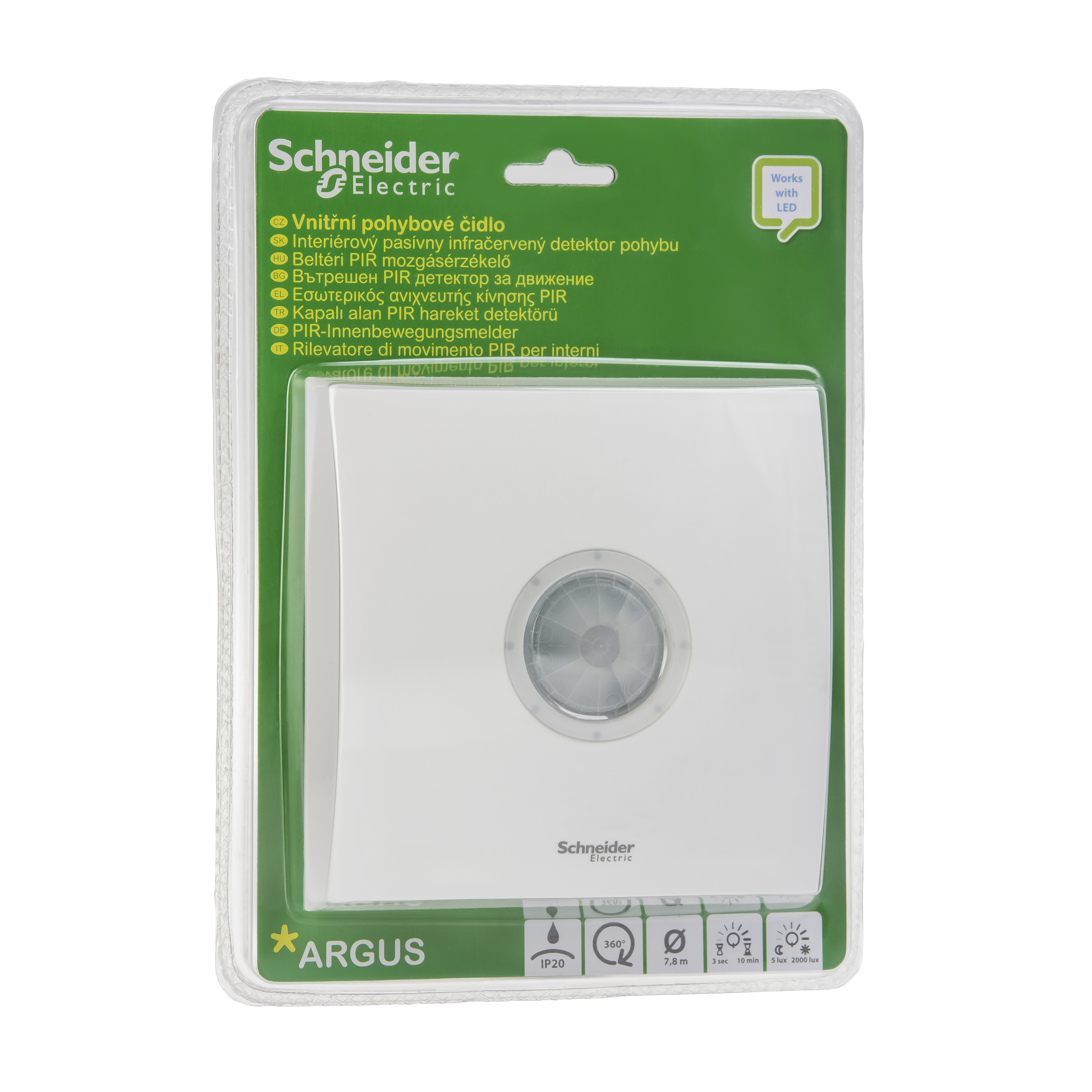 ARGUS standard indoor 360° - blister