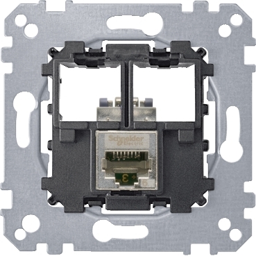 MERTEN 1xRJ45 Cat6 STP aljzat, MTN4576-0021