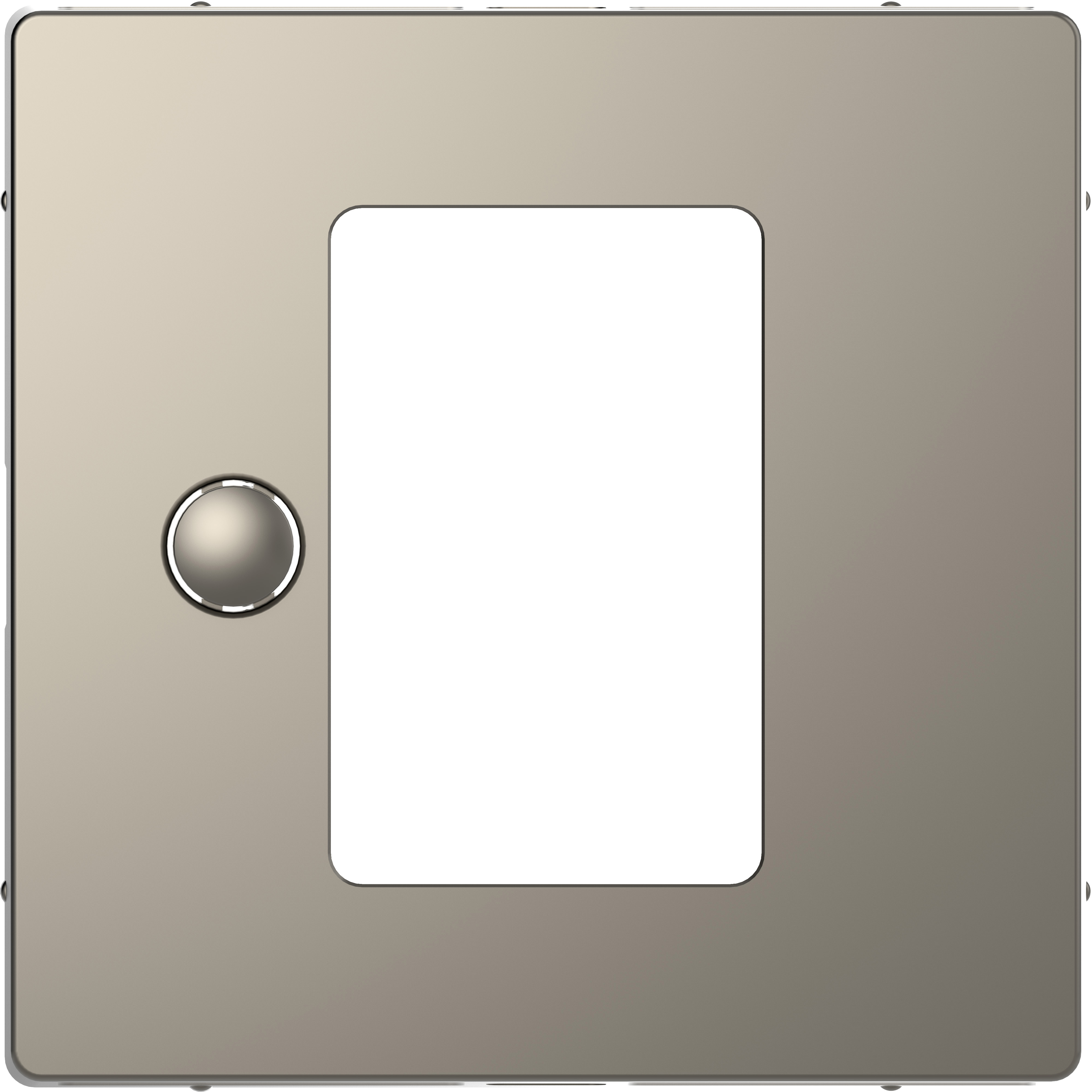 Enjo thermostat à écran nickel